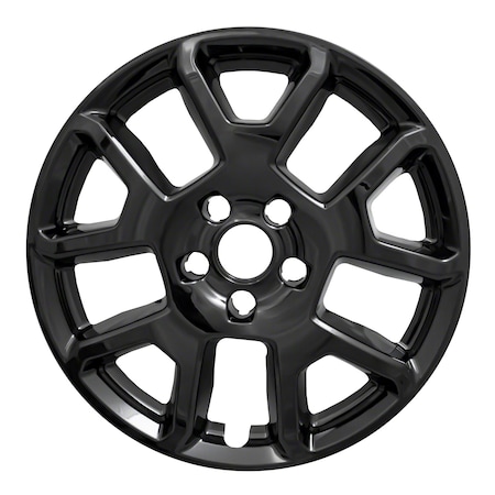 Coast2Coast 17", Five V-Style Spoke, Painted Black, ABS Plastic, Set Of 4 IWCIMP443BLK